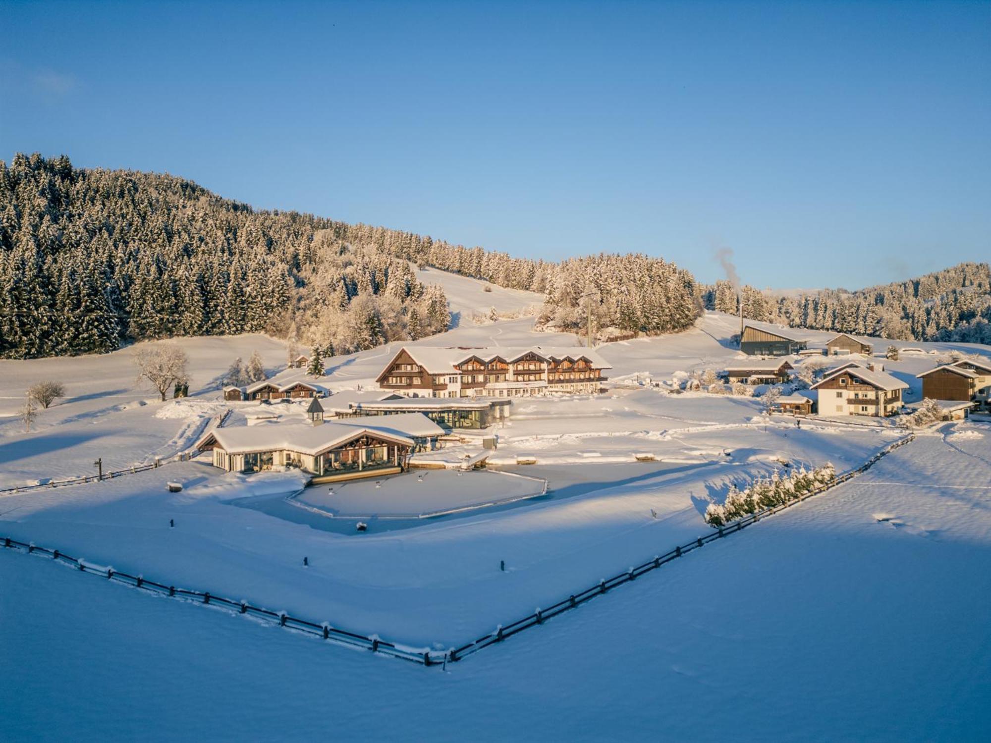 Haubers Naturresort Gutshof Oberstaufen Bagian luar foto